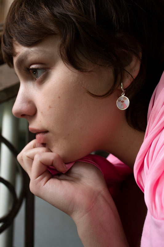 Pink Earrings