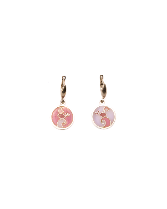 Pink Earrings